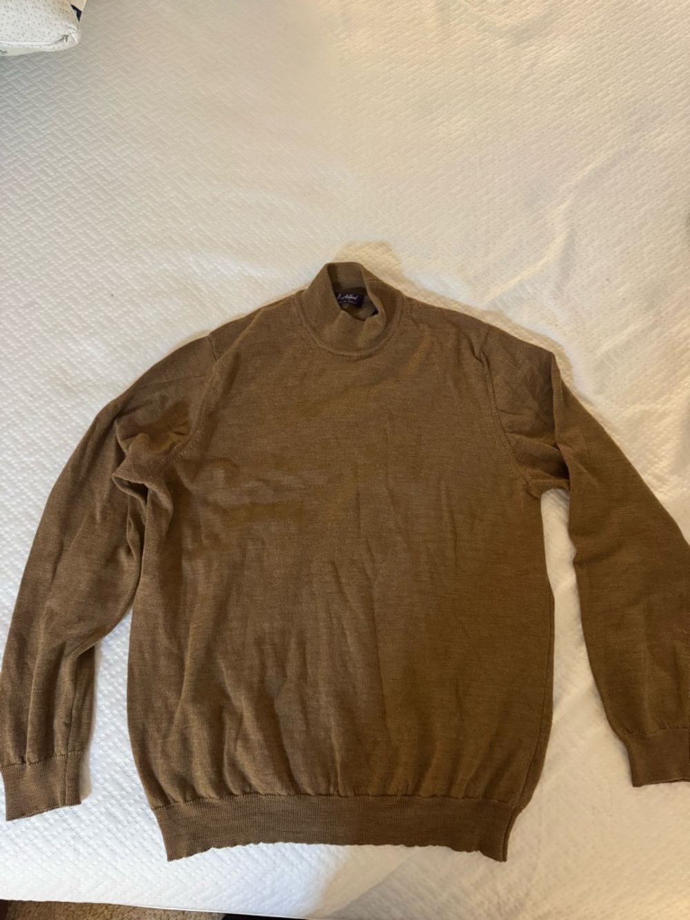 Classic women’s Brown Mock Neck Sweater
